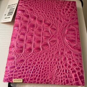 Brahmin Hibiscus Ombré Melbourne Genuine Leather Journal.